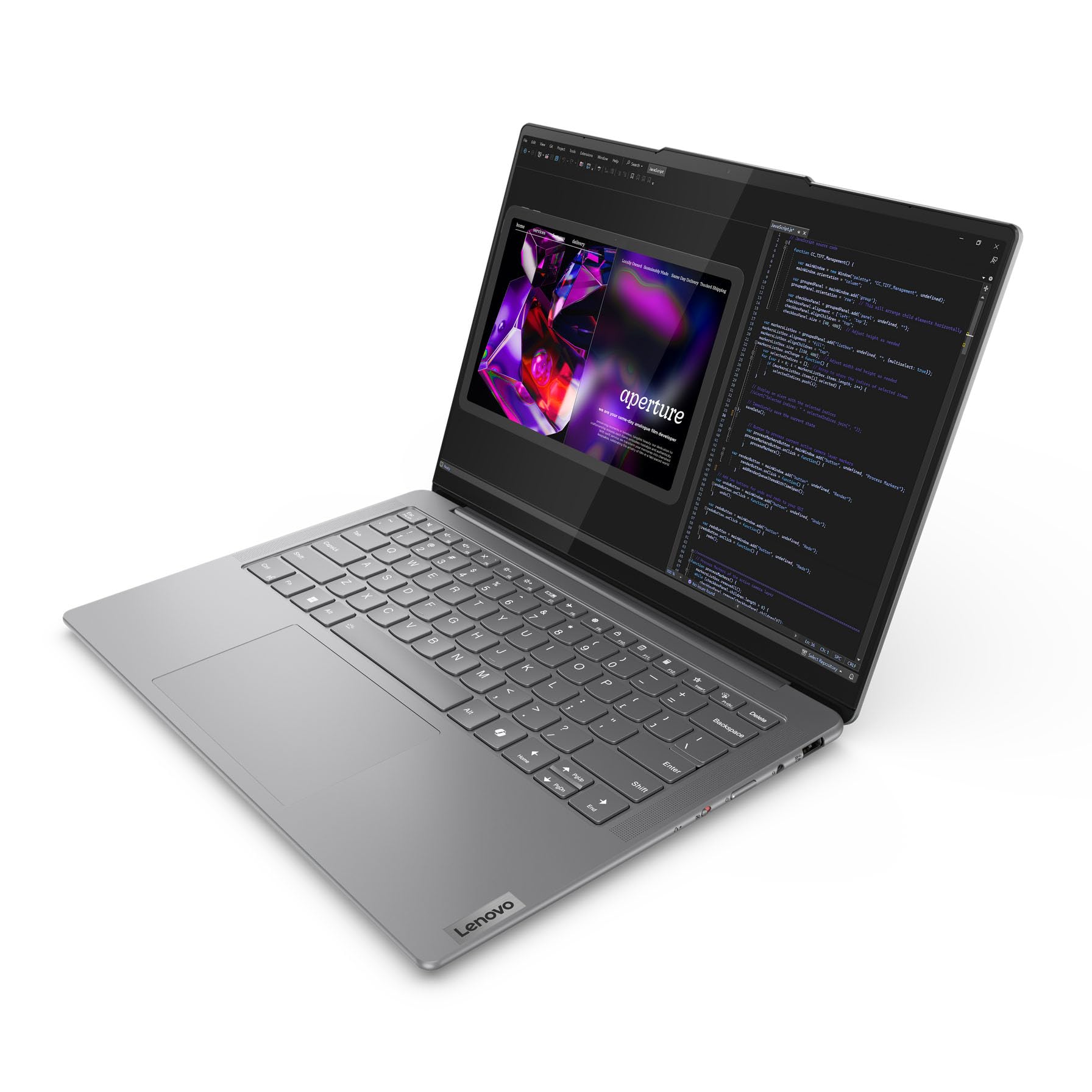 Lenovo Yoga Slim 7 14 Inch Laptop (Full HD OLED 16:10 Display