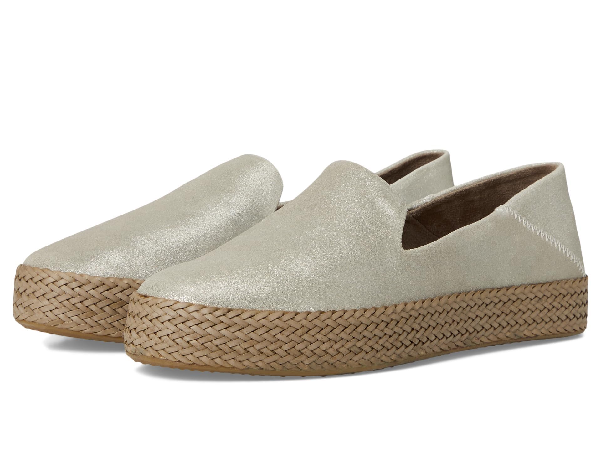 TOMS Women's Carolina Slip-on Espadrille, Textile Upper