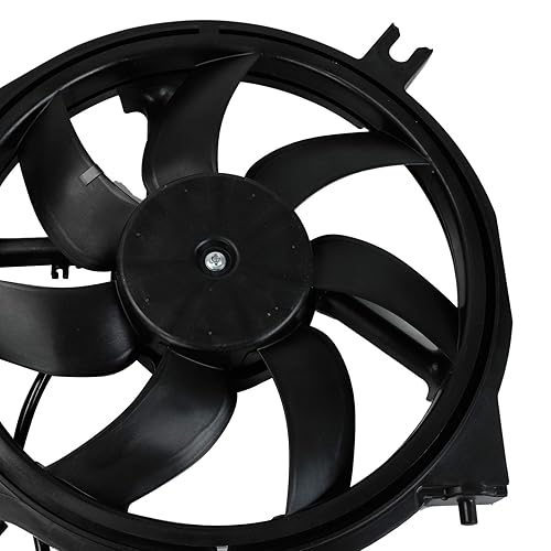 Miniatura 5 de Conjunto de ventilador de condensador y radiador dual, refrigeración directa compatible con NI3115149 Nissan Pathfinder 2013-2019 / Infiniti QX60