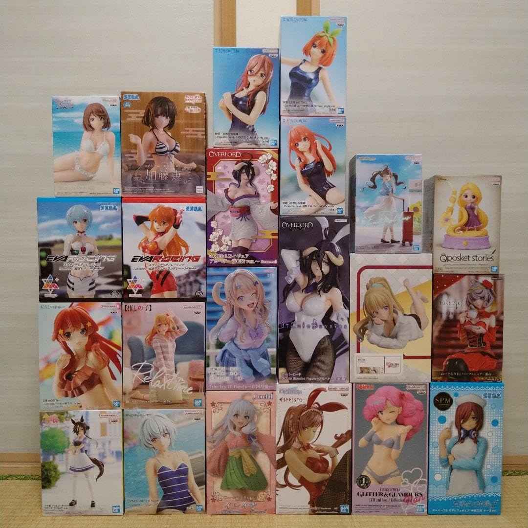 Amazon.co.jp: 美少女系プライズフィギュア まとめ売り 22個 : ホビー
