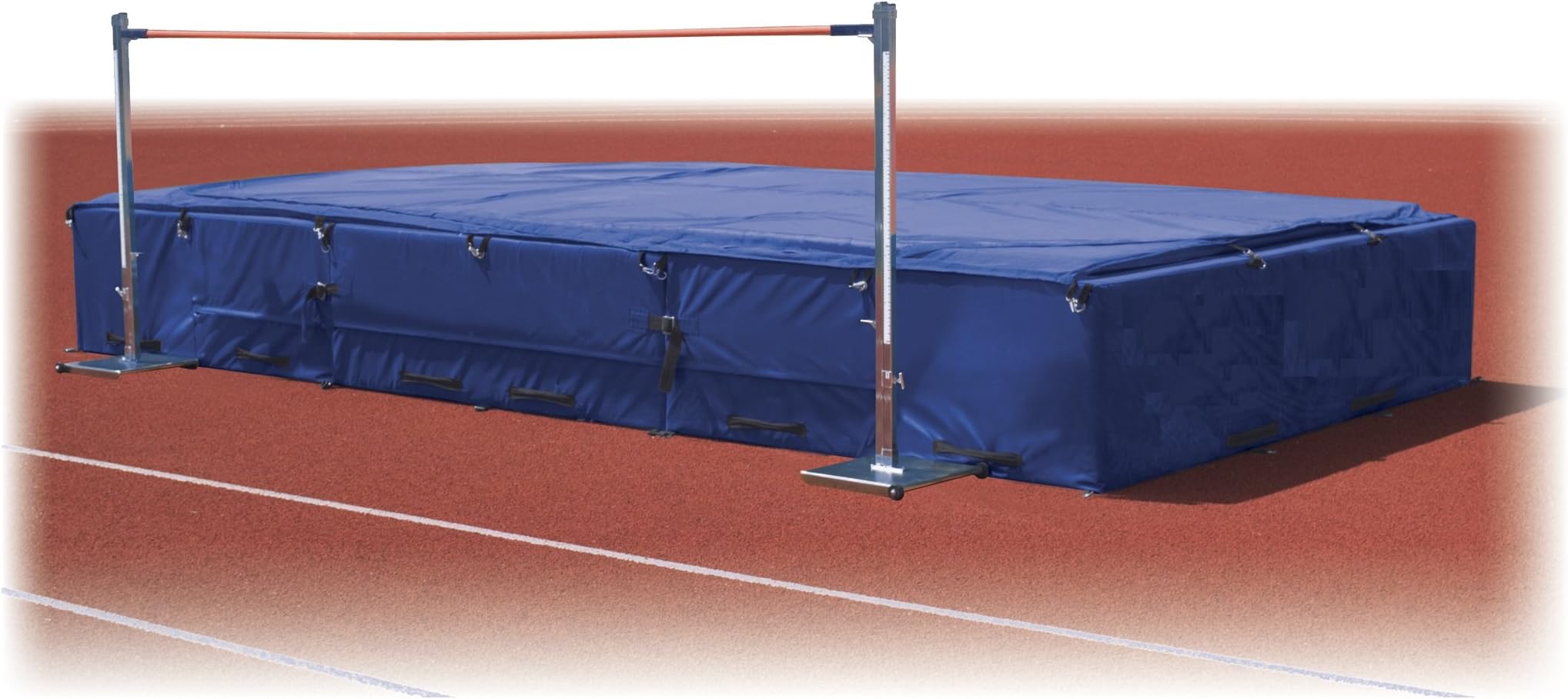High Jump Pit Eight-Sixteen Track & Field Premium Pit Package - 8'D X 16'6" W X 26" H - Excellent for High School Jumping Competition - Free Freight in Lower 48 States