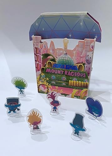 Miniatura 8 de Juego de actividades Shrink and Play Troll Band Together para más de 3 años. Incluye 2 hojas de escena listas para montar, 2 hojas de arte