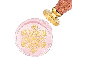 CRASPIRE Snowflake Wax Seal Stamp: Elevate Your Correspondence