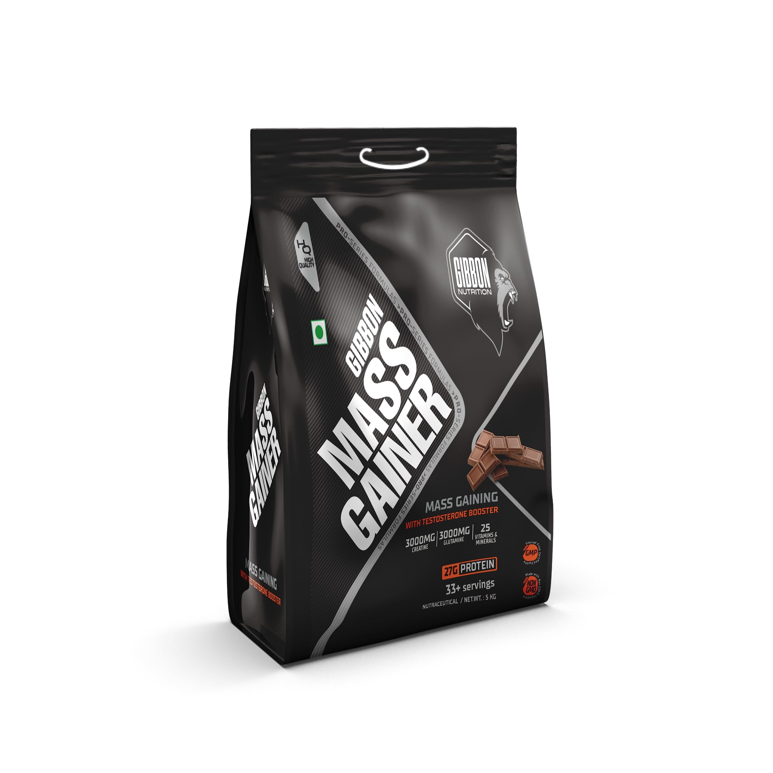 Gibbon Nitric Lean Mass Gainer with Testosterone (5 Kg, Chocolate) Powder, Supplement For Men & Women (B0D2HD6W85) Amazon Price History, Amazon Price Tracker