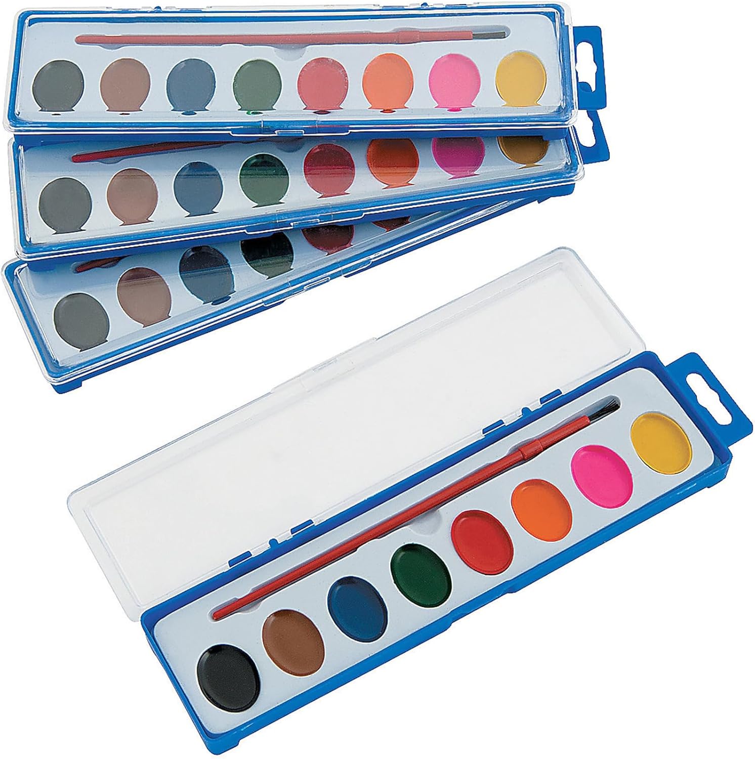 Watercolor Paint Trays-Classpack - 100 Pieces - Educational And Learning Activities For Kids