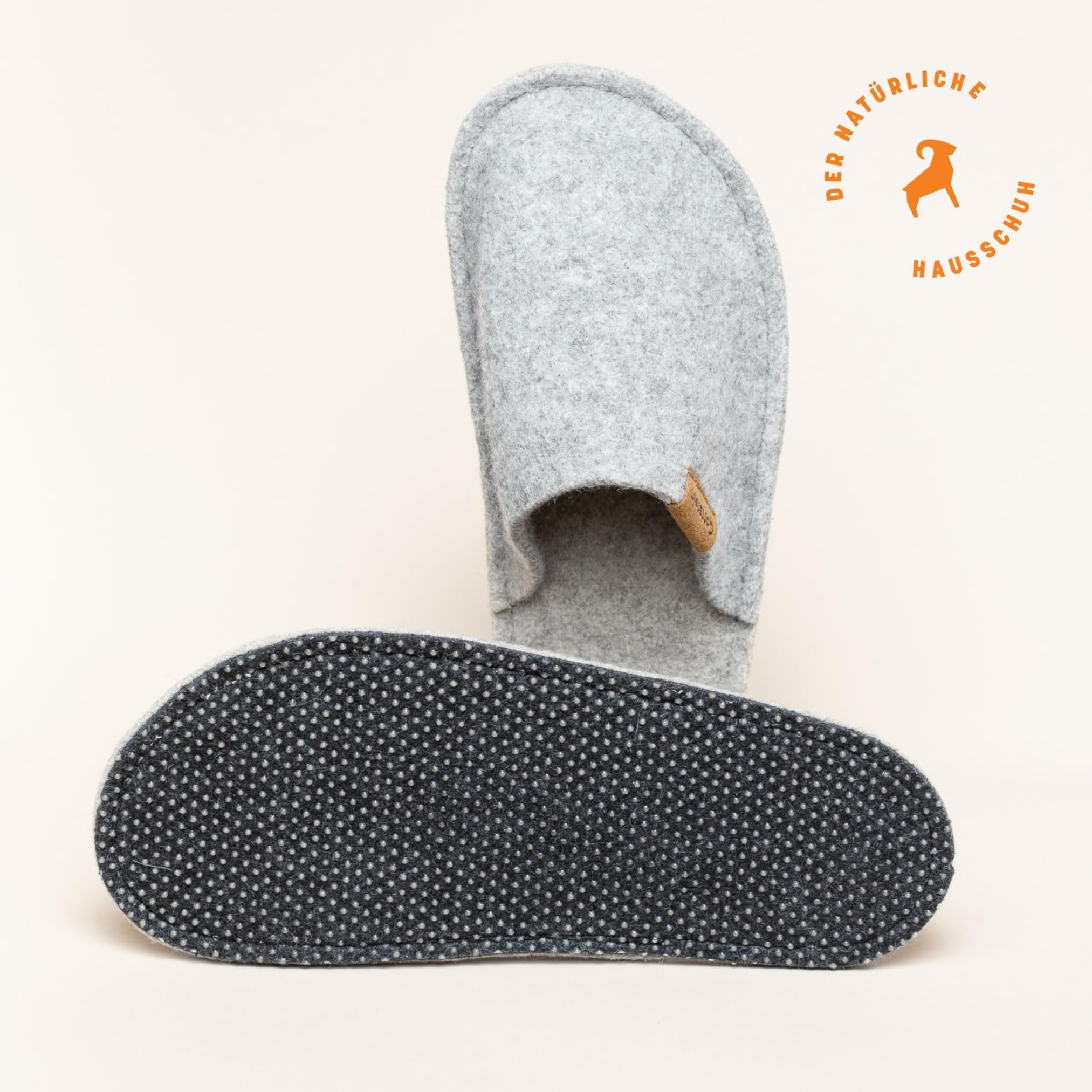 Gottstein Filz-Pantoffel Cozy aus 100% Alpaka-Wolle - Nachhaltig produziert in Tirol
