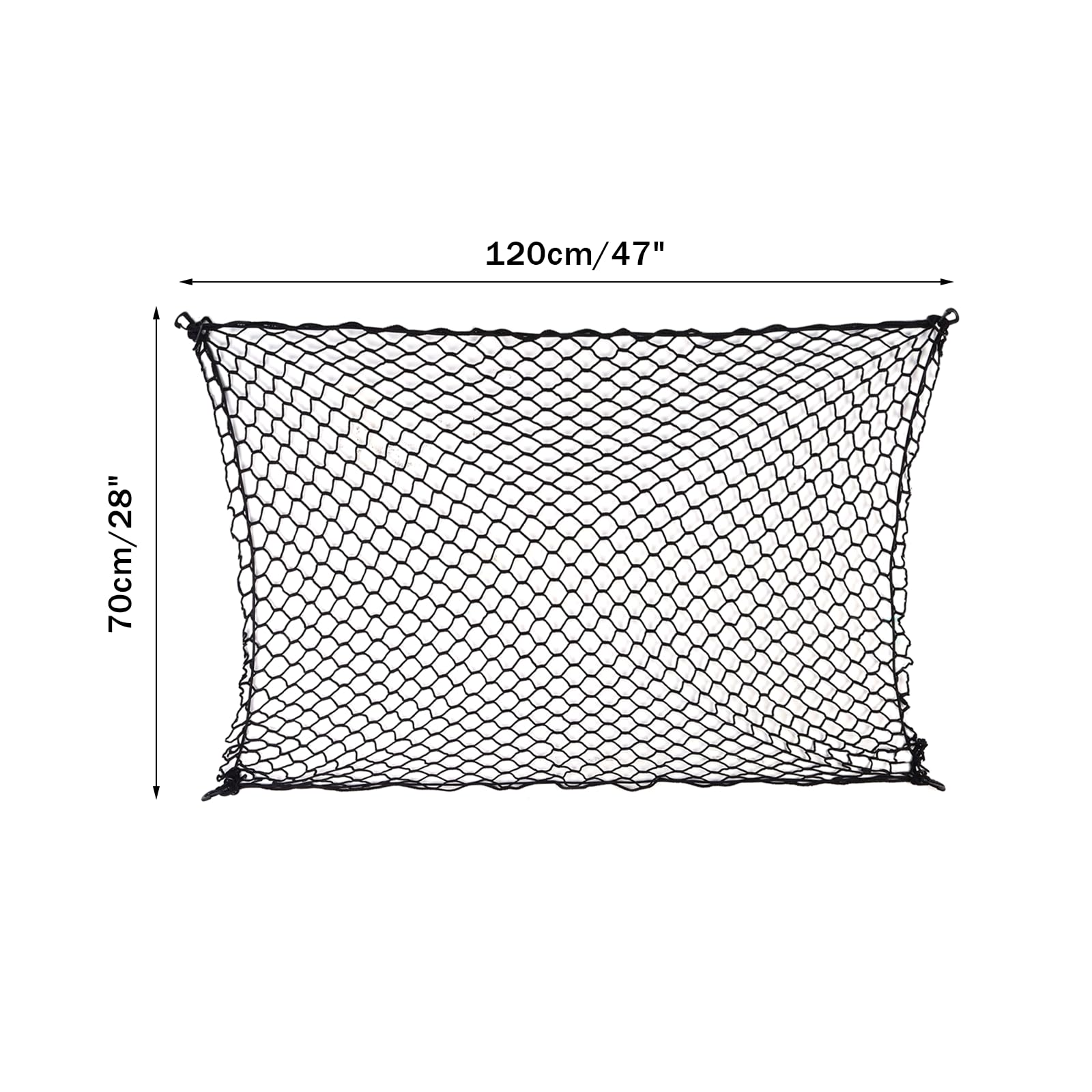 Bariera ochronna na samochód dla zwierząt 120 cm x 70 cm