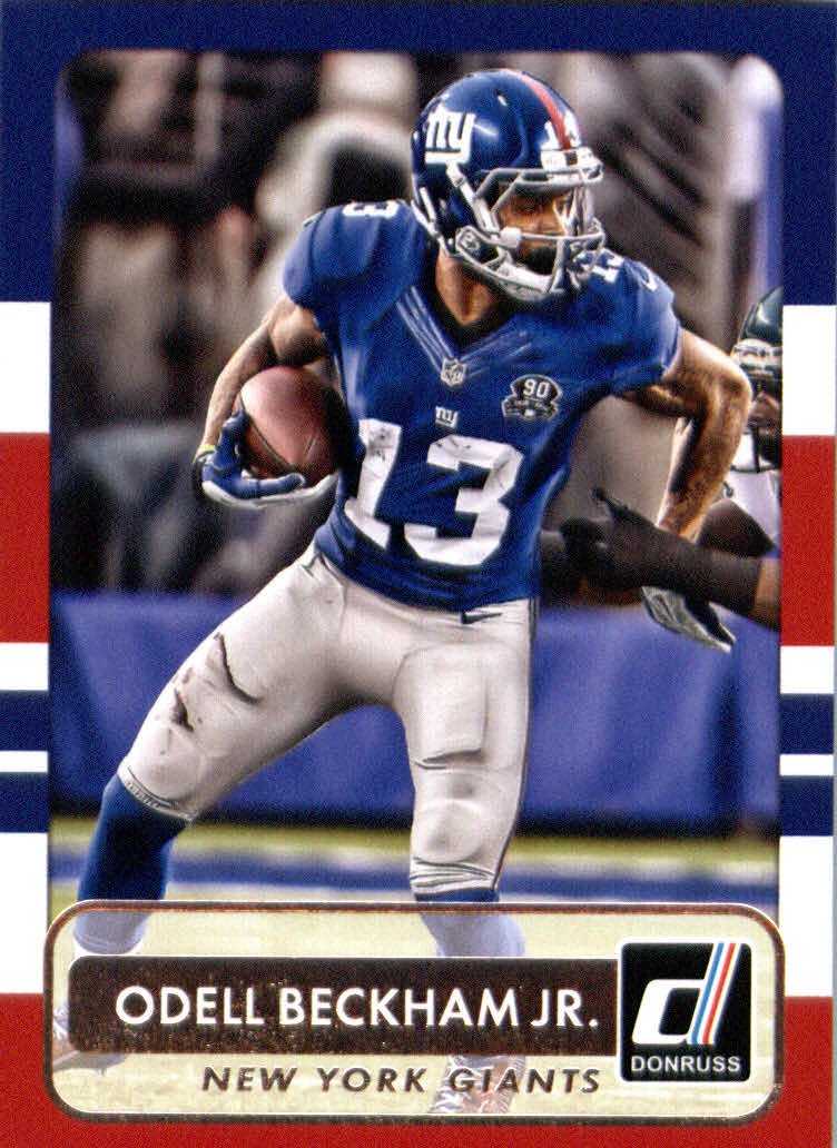 Amazon.com: Odell Beckham Jr. (5) Assorted Football Cards Bundle