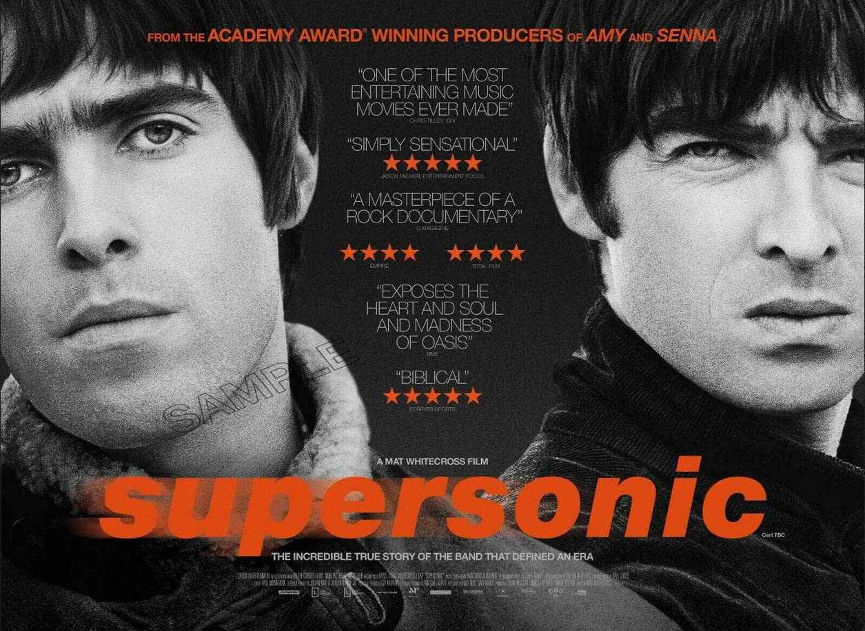 Oasis Supersonic Rock Band Music Vintage Poster Photo Wall Art