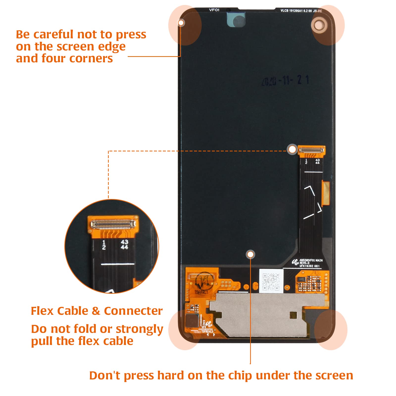 Amazon.com: 【Original】 A-MIND for Google Pixel 4a 4G OLED LCD