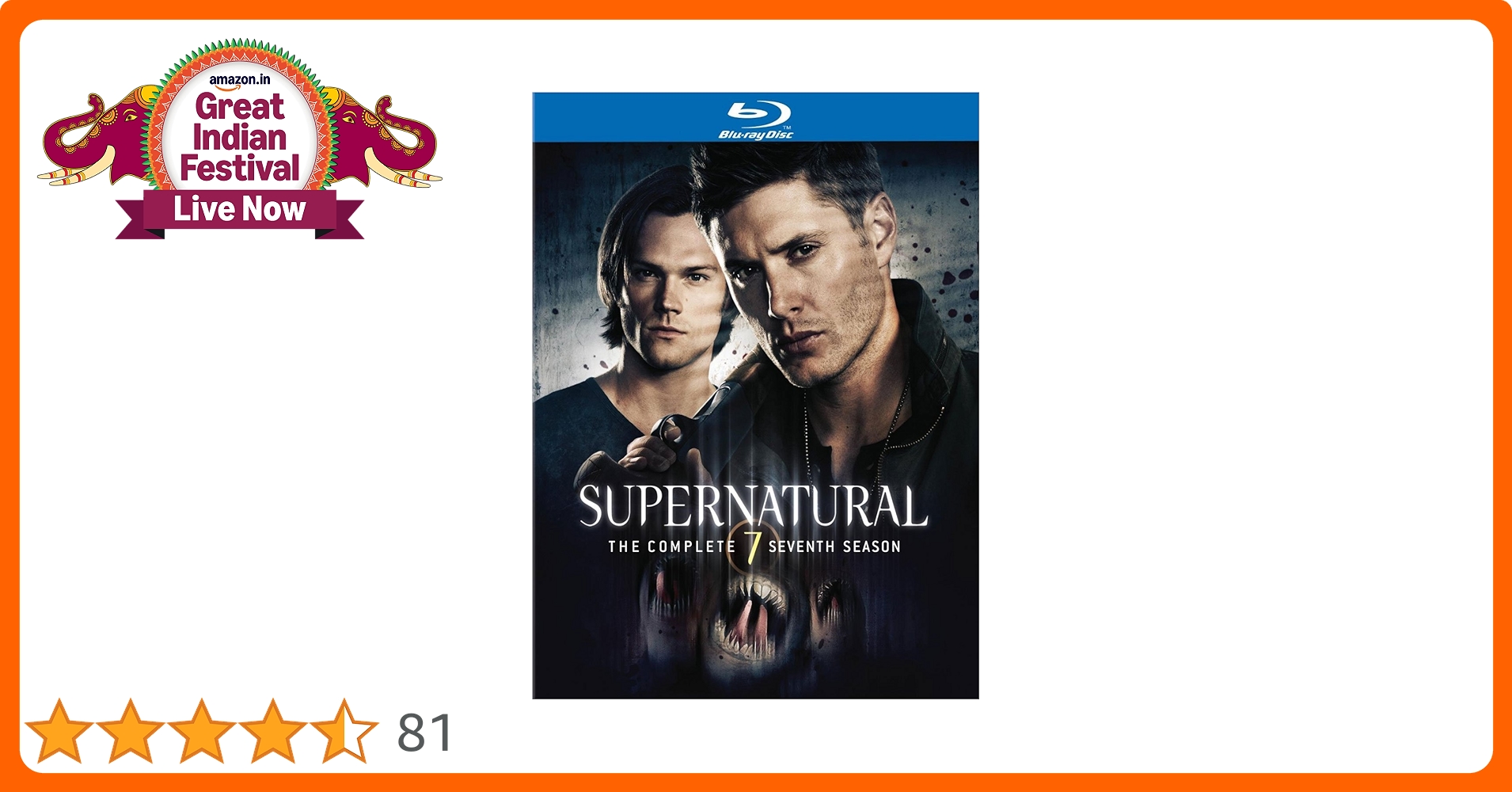 Supernatural: The Complete Seventh Season: Amazon.in: Jared