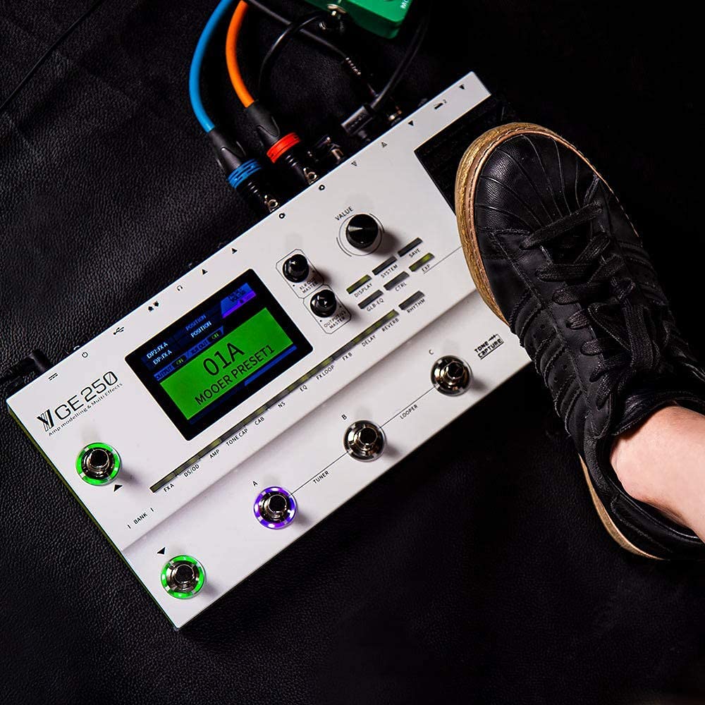 Amazon.com: MOOER GE250 Guitar Amp Modelling and Multi Effects