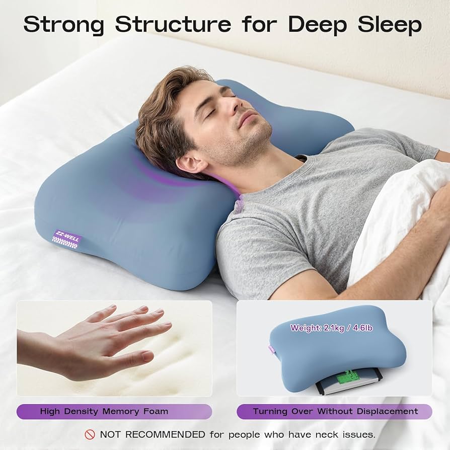 Amazon.com: ZZ-WELL Cooling Side Sleeper Pillow - Patented