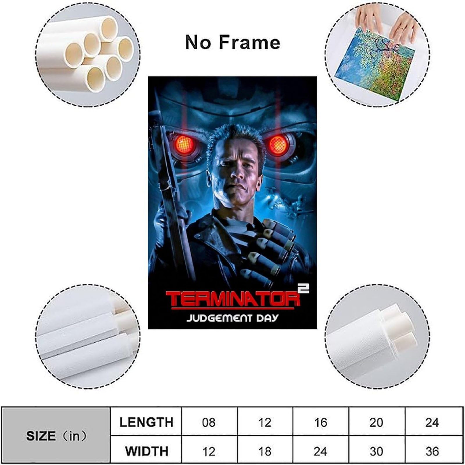 Amazon.co.jp: ターミネーター 2 ジャッジメント デイの映画ポスター