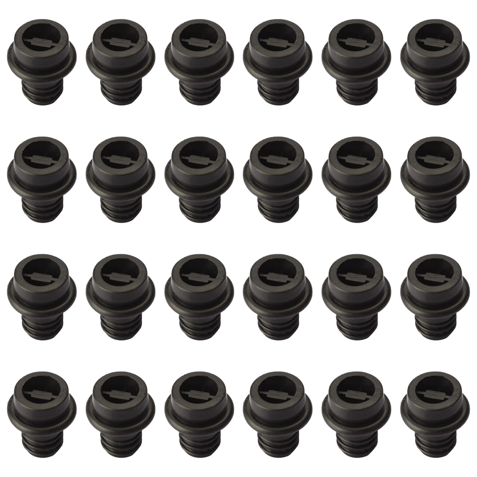 Kalttoy Of 24 Wine Stoppers Bottle Freshness Preservers Wine Bottle Caps Silicone Texture Present for Enthusiasts Vacuum Pumps