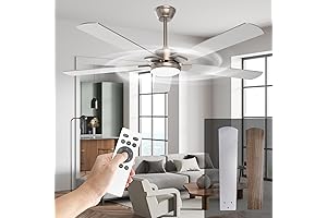 Ashby Park 52 Inch Ceiling Fan with Remote: Enhance Your Space with Farmhouse Flair