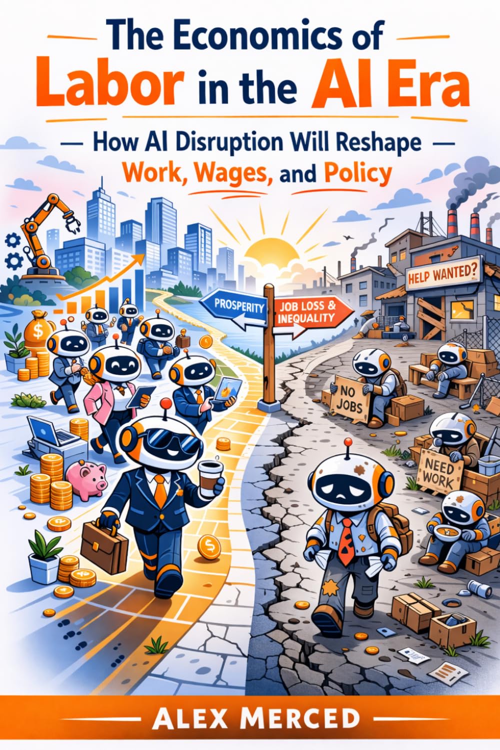 The Economics of Labor in the AI Era: Disruption, Adaptation, and the Future of Work (Merced Books on Agentic AI and Data)