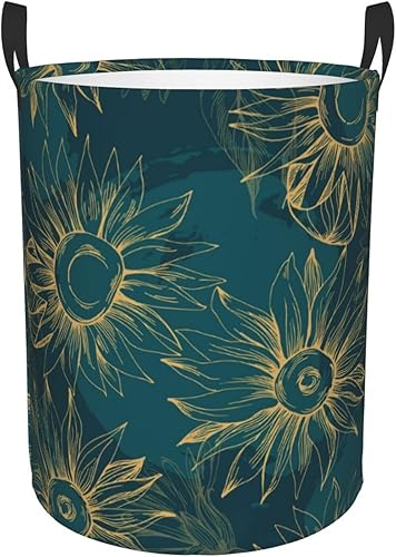 Miniatura 33 de Butterfly Laundry Hamper Large Collapsible Laundry Baskets with Handles Easy Carry Round Storage Basket Dirty Clothes Hamper Blanket Basket for