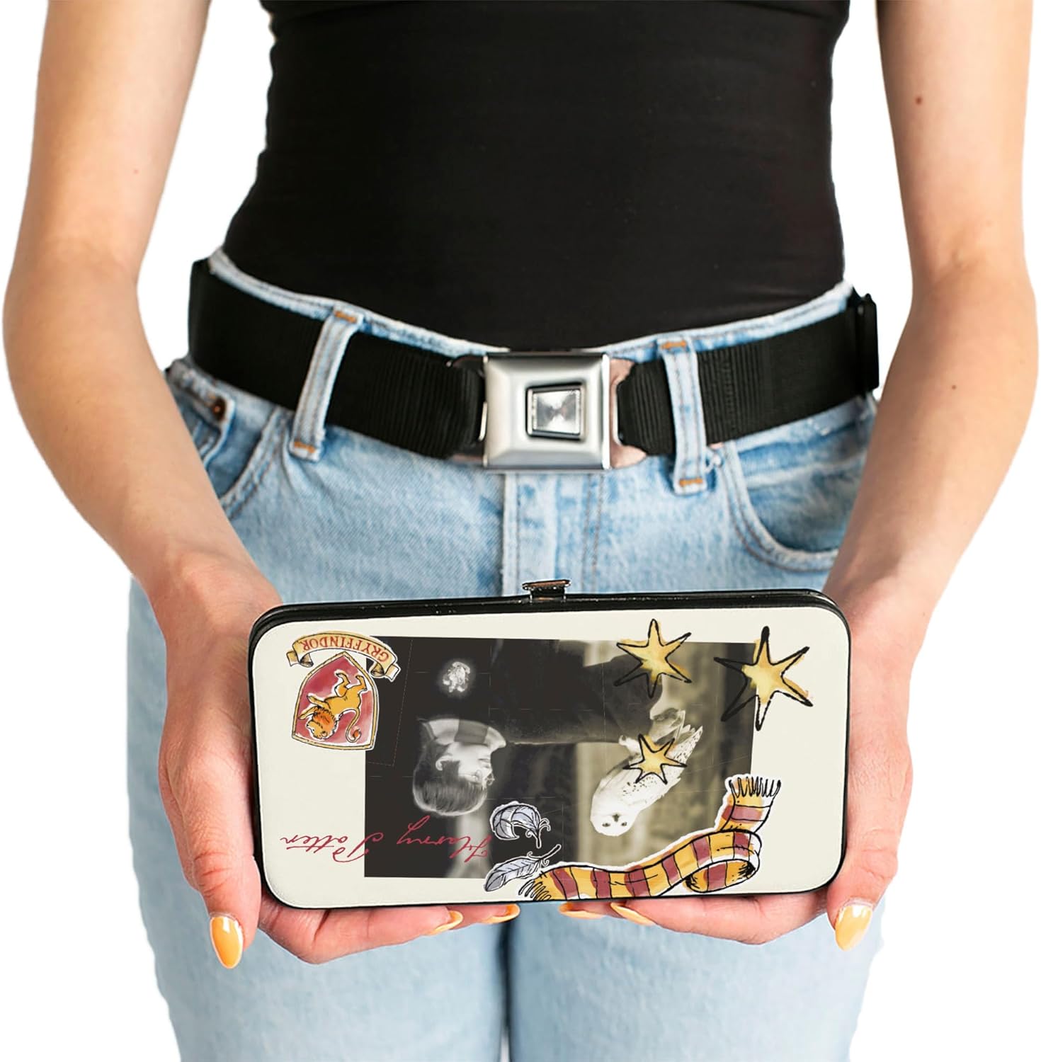 Buckle-Down Women's Hinge Wallet-Harry Potter, 7" x 4" - Image 3