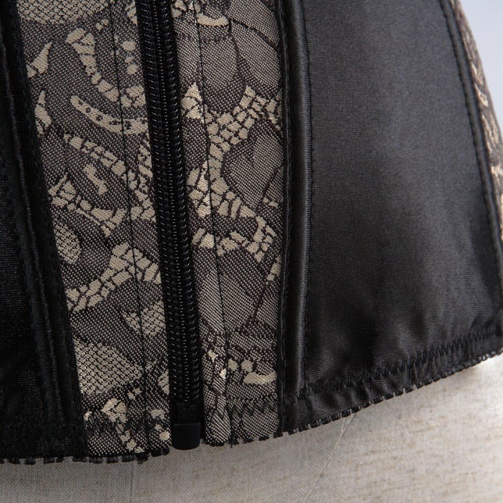 DKCHENH Women Sexy Strap Lace-Up Corsets and Bustiers Top Overbust Shaper,Plastic Boning Bustier Corset Vest Top. - Image 6