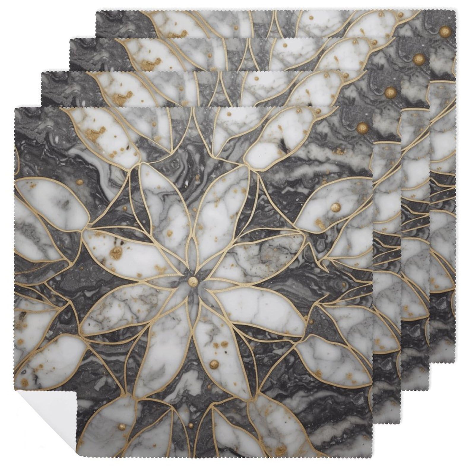 Serviettes de table lavables pour mariages et dîners de fête