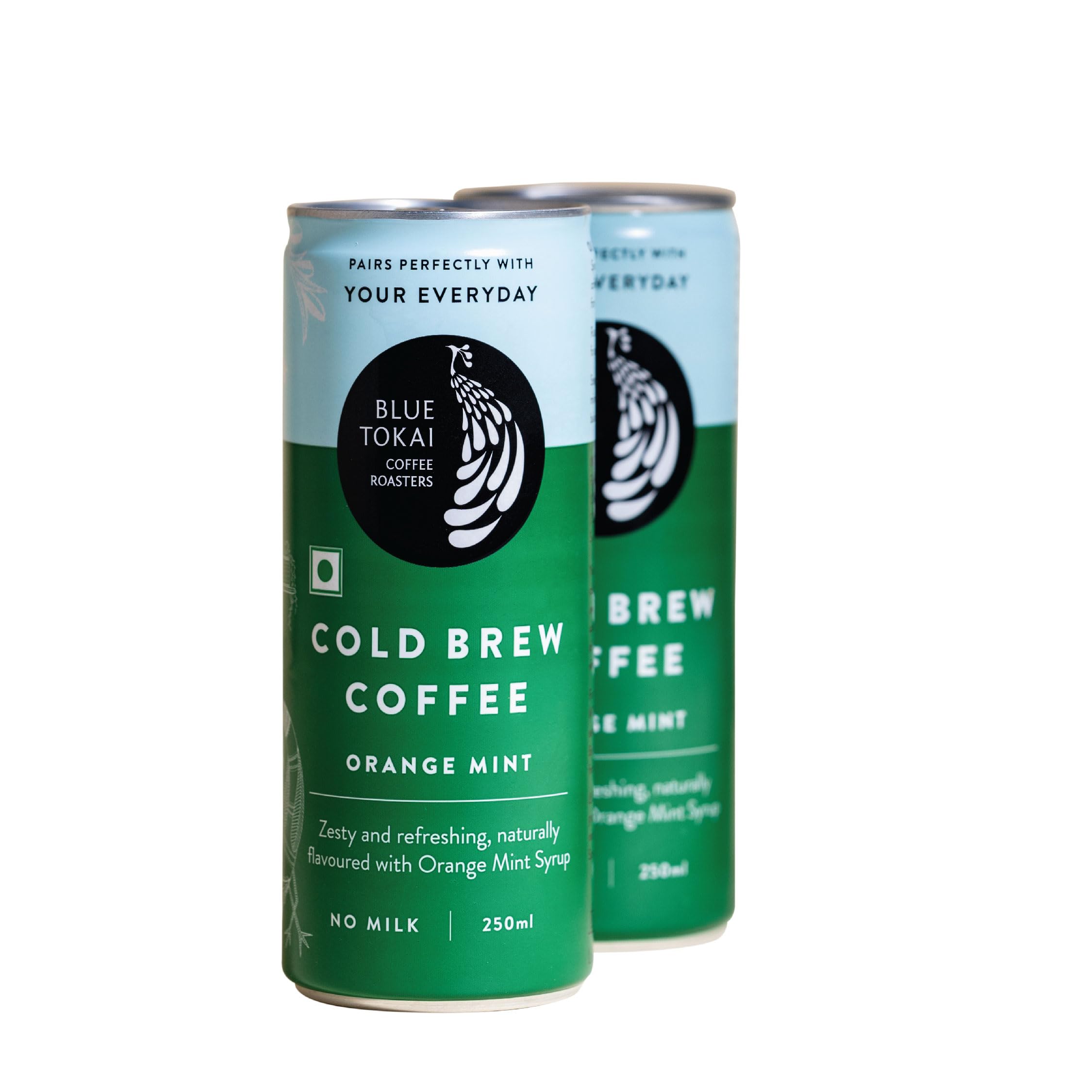 Blue Tokai Coffee Roasters Orange Mint Brew Can | Ready to Drink Coffee | Made with 100% Arabica Coffee | Pack of 2 (250ml x 2) (B0C9ZMC4RP) Amazon Price History, Amazon Price Tracker