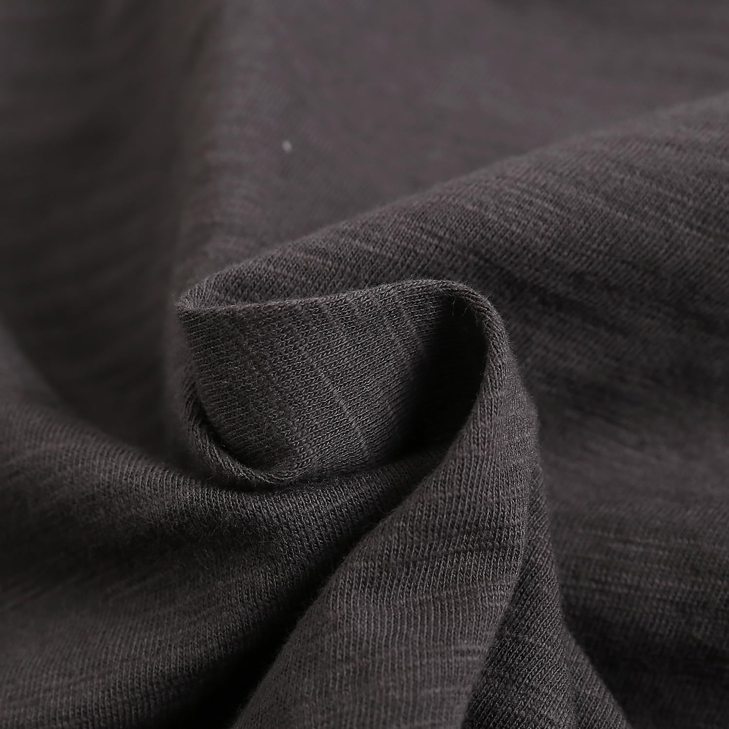 Inadays Womens Slub Cotton T Shirts Short Sleeve V-Neck Raw Hem Summer Tops Loose Fit Tee Basic Clothes Fashion Outfits - Image 9