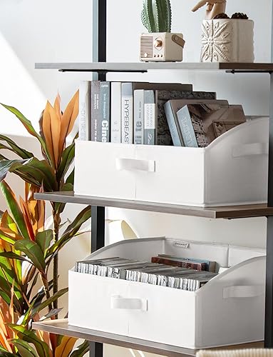 Miniatura 4 de StorageWorks Contenedores de almacenamiento para armario caja de almacenamiento trapezoidal cestas plegables para armario y contenedores para