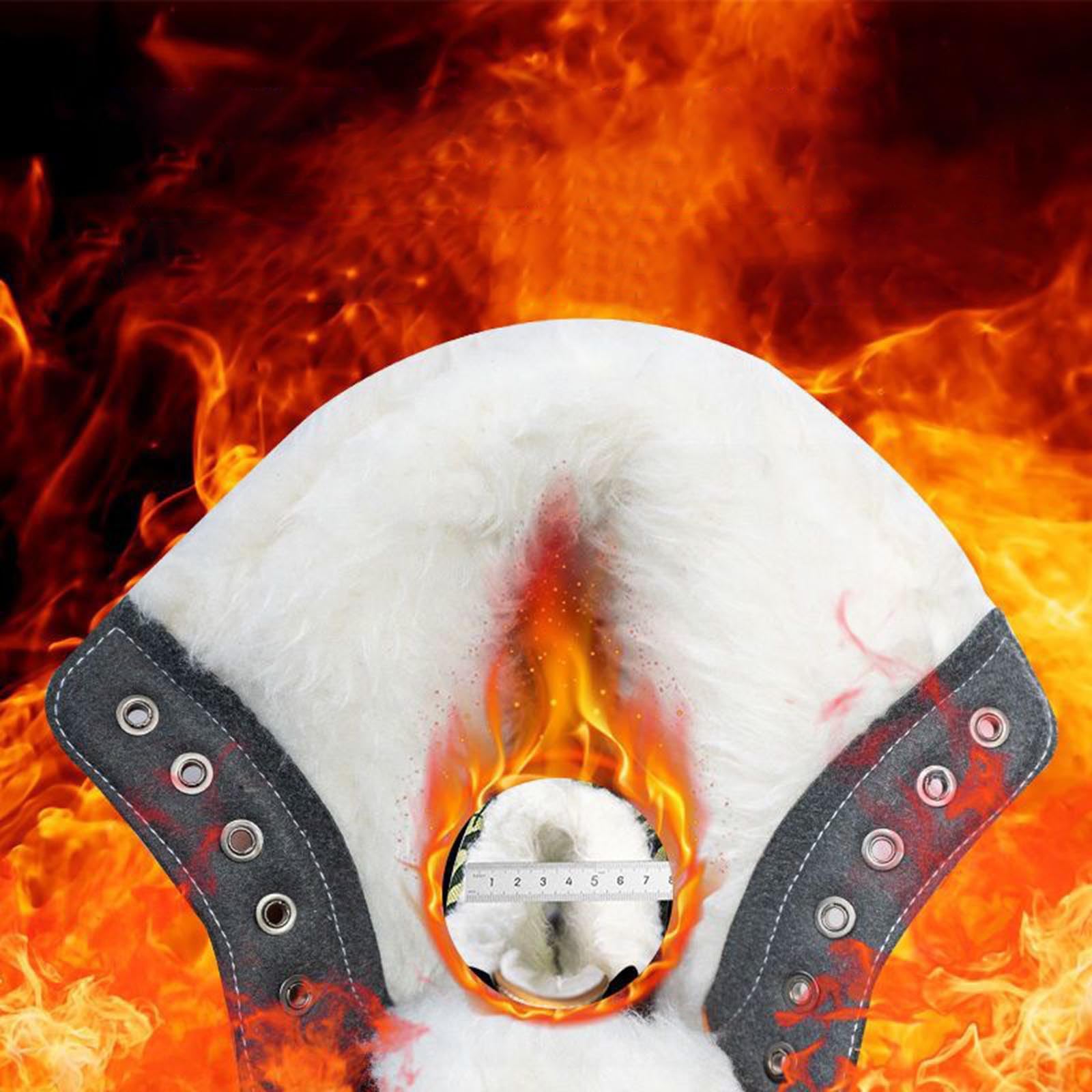 Générique Bottes de Neige Montantes pour Hommes Chaussures de Travail d'hiver -écrasement et -Perforation Robustes et imperméables
