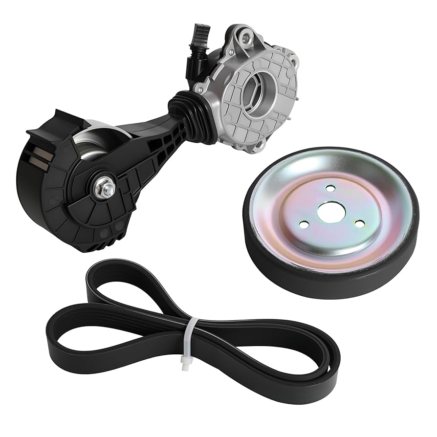JAVOUKA Drive Belt Tensioner Assembly Idler Friction Wheel