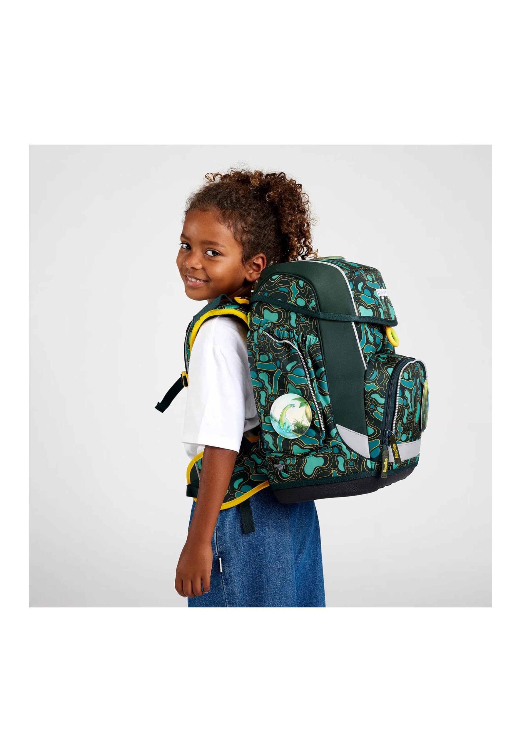 ergobag cubo Set ergonomischer Schulranzen, Vorgänger-Kollektion, klassisch 5-teilig 1. Klasse Grundschule
