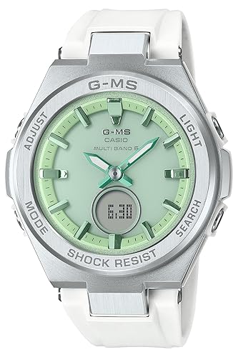腕時計 ベビージー G-MS 電波ソーラー MSG-W200FE-7AJF レディース ホワイト
