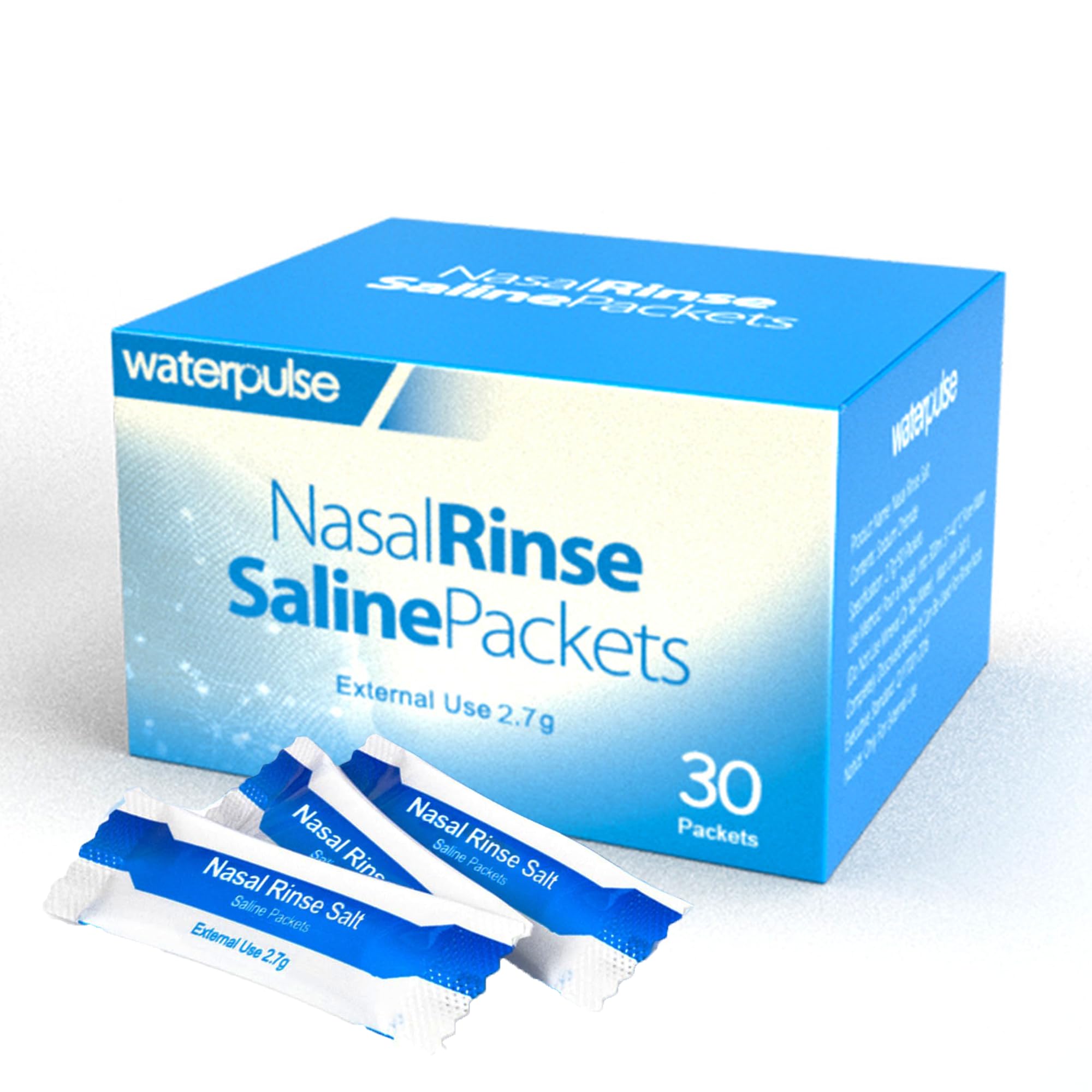 Mumoo Bear Sinus Rinse Kit with 30 Salt Packs -Nose wash Allergy Cleaner Pressure Irrigation Neti-Pot