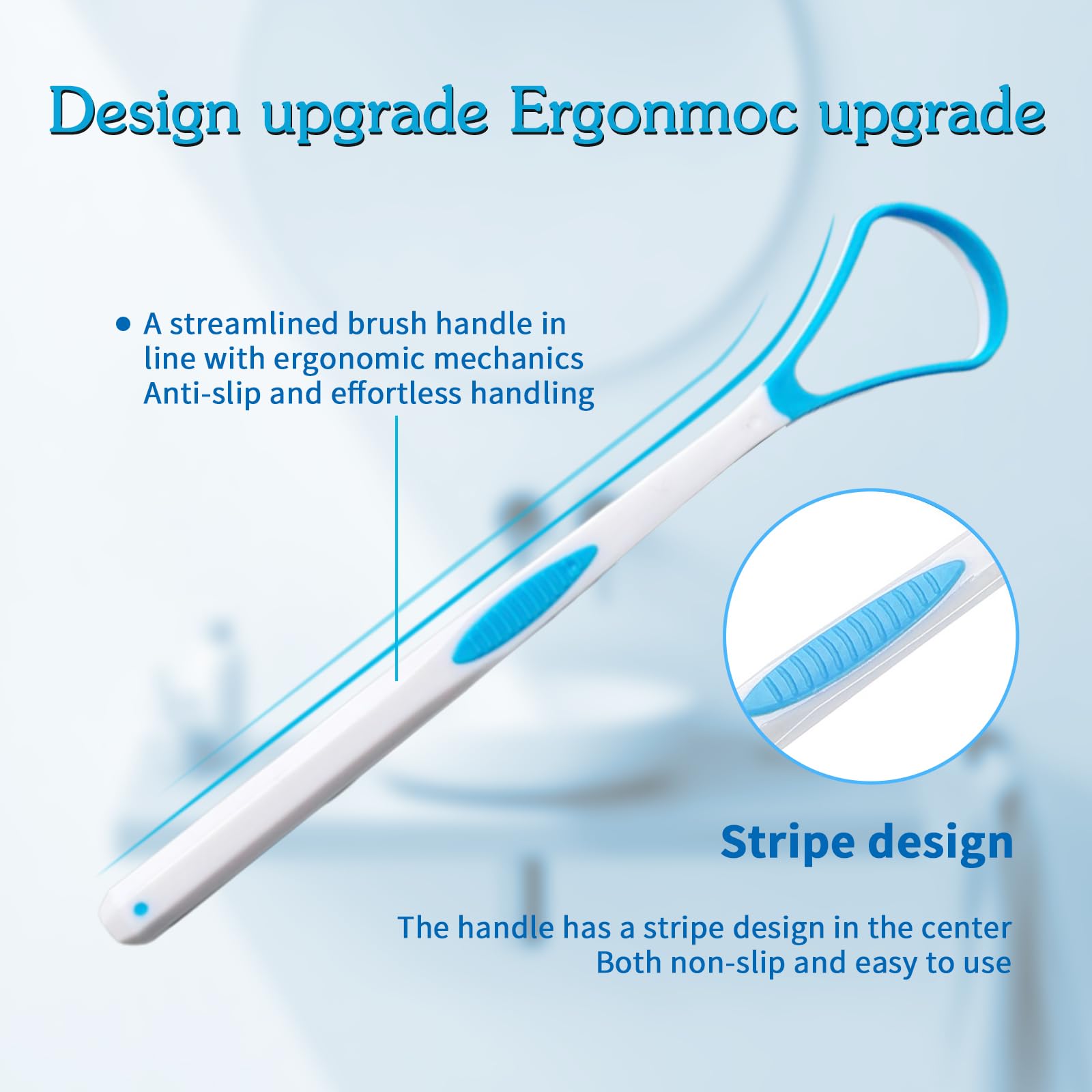 5 Pieces Tongue Scraper Cleaner for Adult & Kids - Image 4