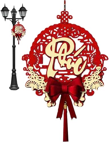 Miniatura 1 de Decoración vietnamita de Año Nuevo Lunar, borlas creativas con personaje vietnamita, decoración tradicional del año 2024 del festival de primavera