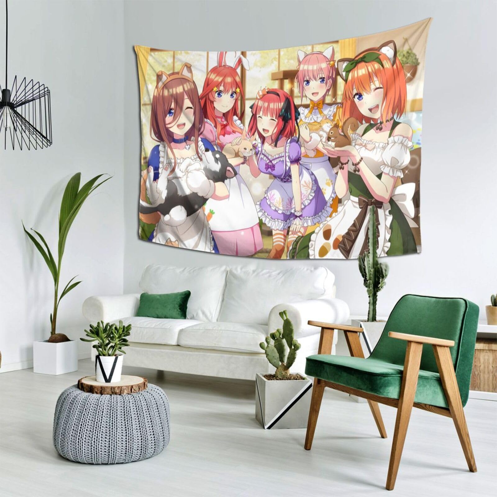 Amazon.co.jp: タペストリー 五等分の花嫁 布ポスター 大判