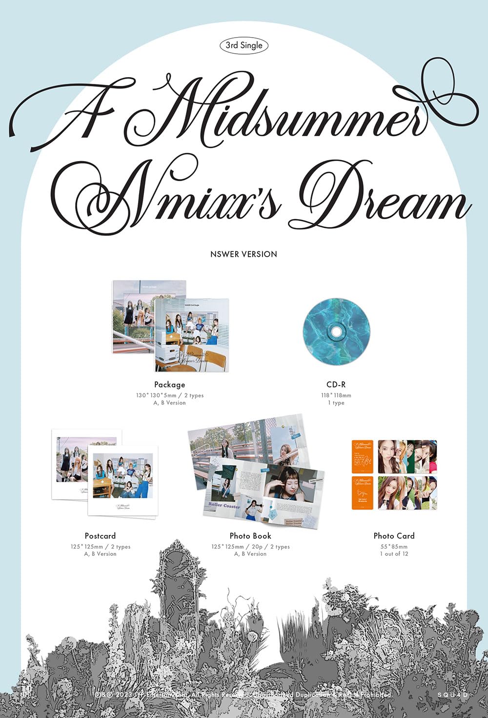 Amazon.com: Nmixx - A Midsummer nmixx's Dream 3rd Single Album