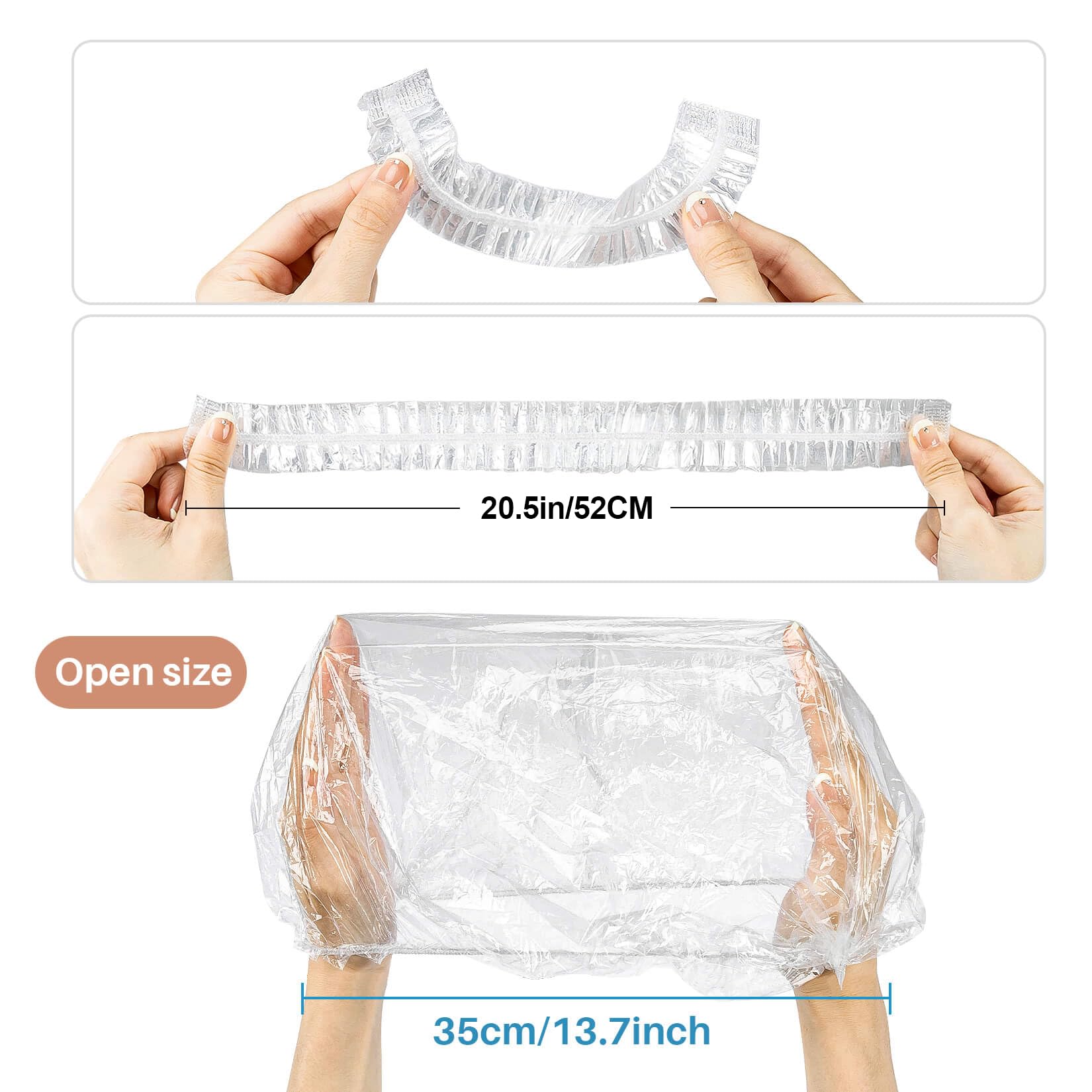 Large Shower Caps - Protect Your Hair! -3