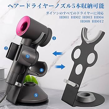Amazon.co.jp: aleawol ダイソン ドライヤーホルダー 新型