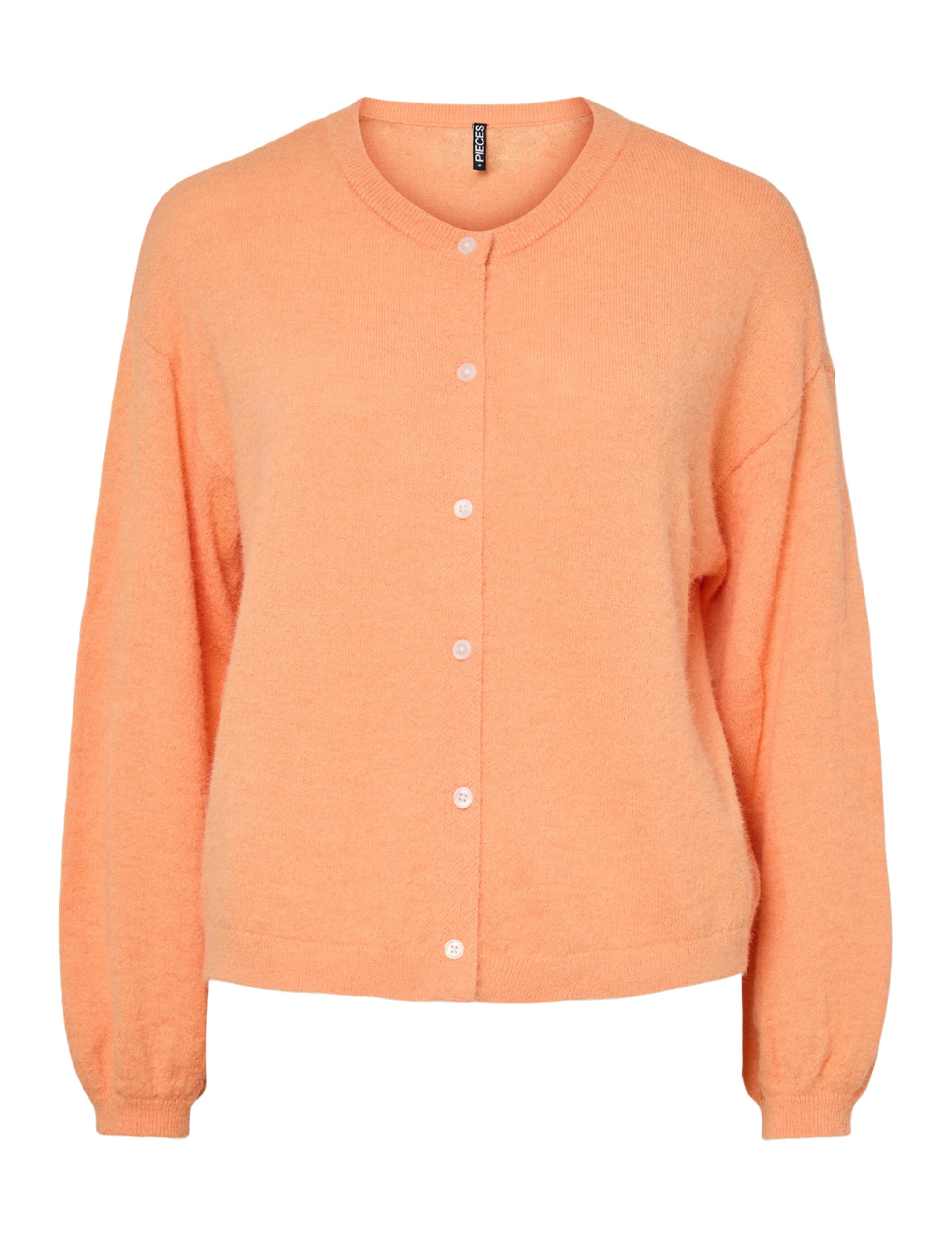 PIECES Damen Pcnaomi Ls O-Neck Knit Cardigan Noos Bc Pcnaomi Ls O-Neck Knit Cardigan Noos Bc (1er Pack)