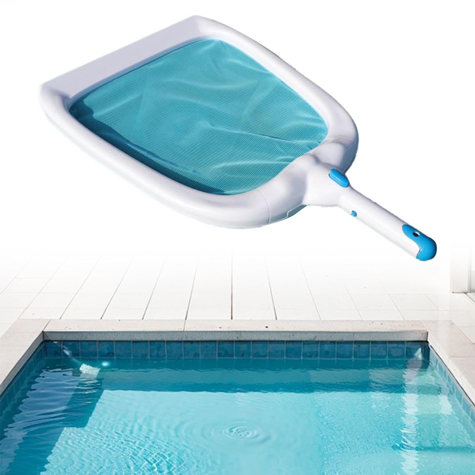 TRENDIVIBE Swimming Pool Leaf Skimmer Net Fine Mesh for Ponds Bathtubs Inflatable Pools-image-12