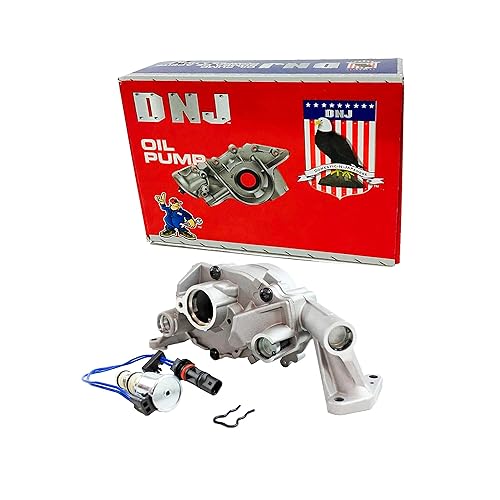 DNJ OP1169 Bomba de aceite para Chrysler, Dodge, Jeep, Volkswagen 300, Challenger, Grand Caravan, Wrangler Durango, Cherokee, Routan 3.2L, 3.6LDOHC