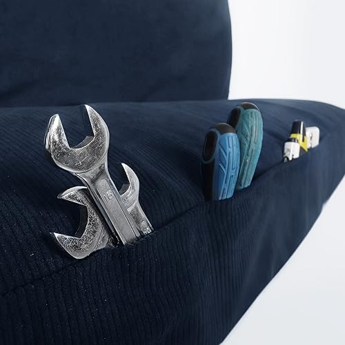 Miniatura 3 de Leader Accessories Funda universal para asiento de coche para asientos de camioneta o banco de automóvil, color azul