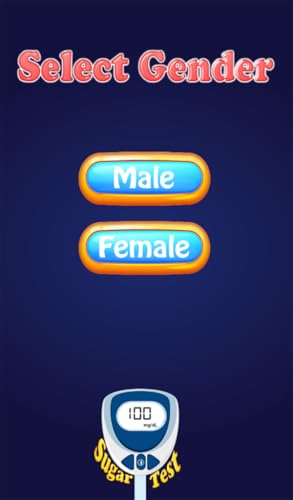 brincadeira de teste de açúcar - divertido verificador de açúcar no sangue