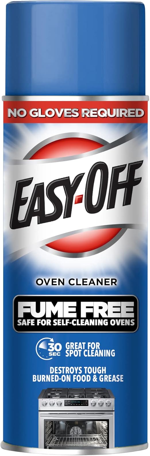 EasyOff Fume Free Oven Cleaner, Lemon 14.5 oz Can Health