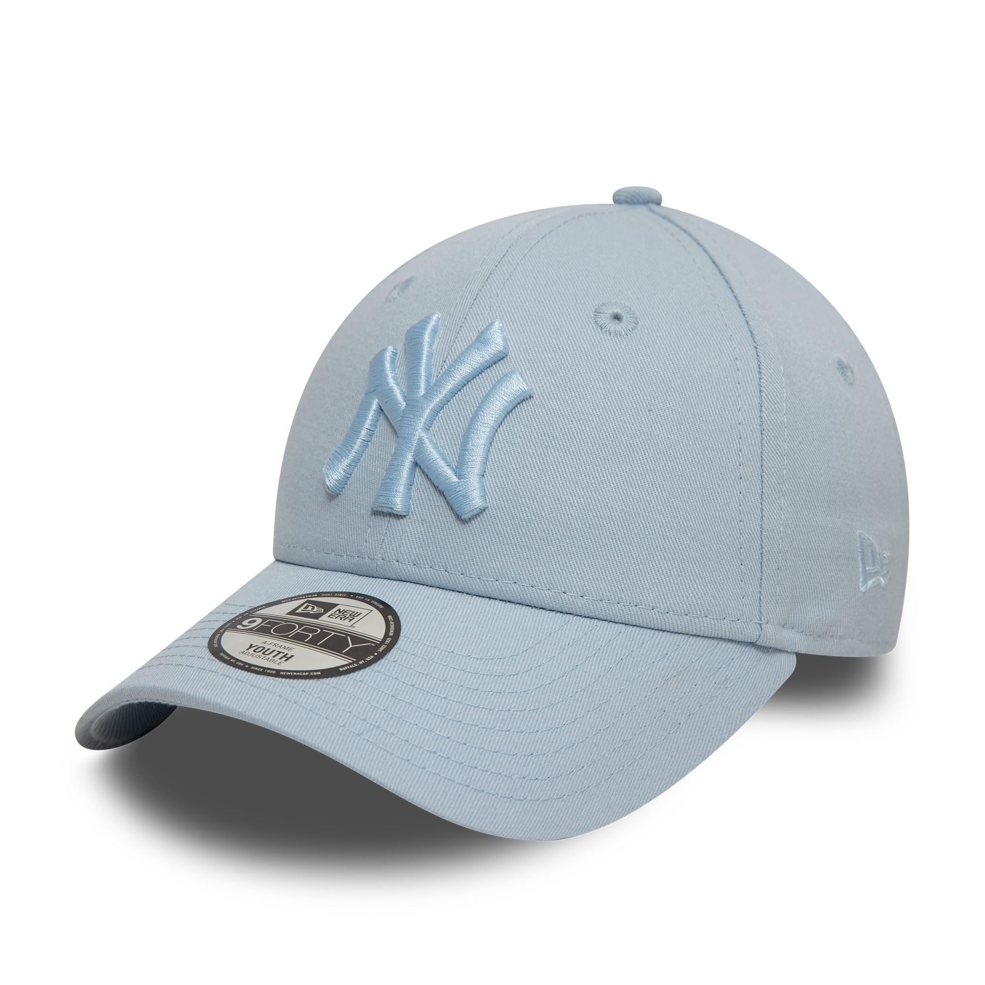New Era Cap of the New York Yankees for Children MLB Fans Girl boy 9Forty Cap Tonal Logo Blue