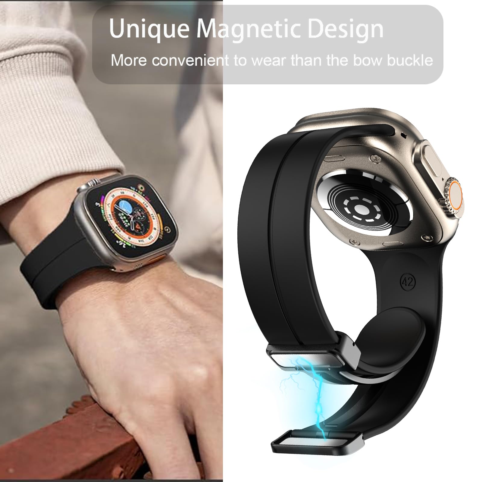 Lamshaw Compatible with Huawei Watch Fit 4 Pro Bands, Soft Silicone Sport Wristband Replacement Straps Compatible with Huawei Watch Fit 4 Pro, Fit 4, Fit 3 (Black, For Fit 4 Pro, Fit 4, Fit 3)