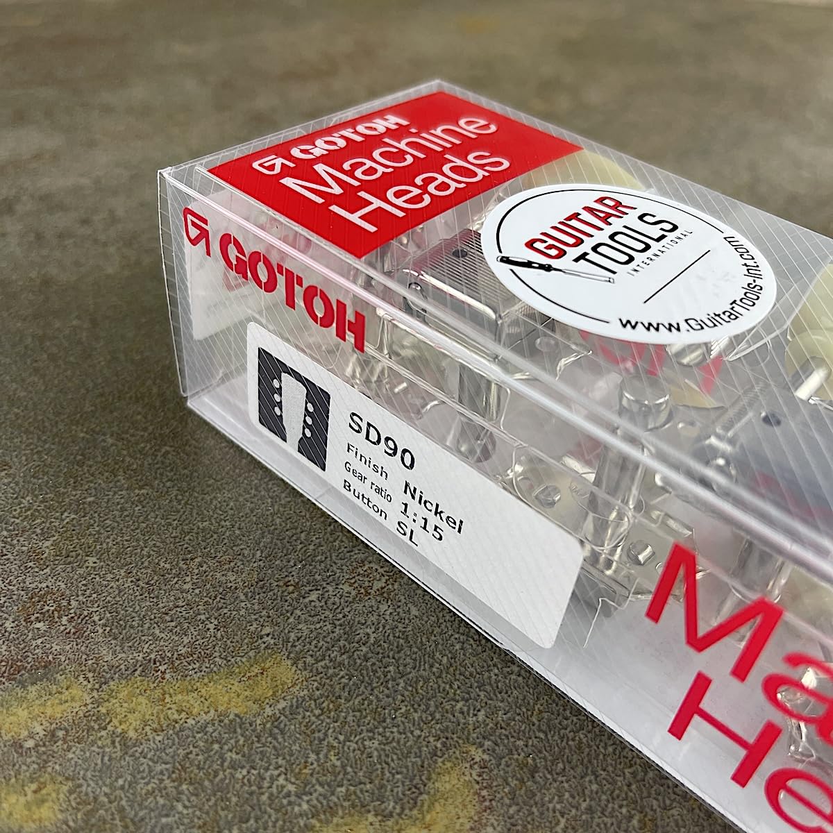 Amazon.com: Gotoh Standard Tuners SD90-SL Nickel L3+R3