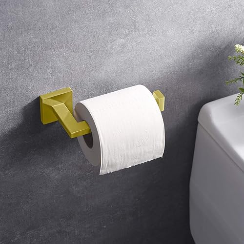 Miniatura 4 de Hoooh - Juego de accesorios de baño de acero inoxidable de alta calidad 2 piezas de accesorios de baño para montaje en la pared soporte de papel