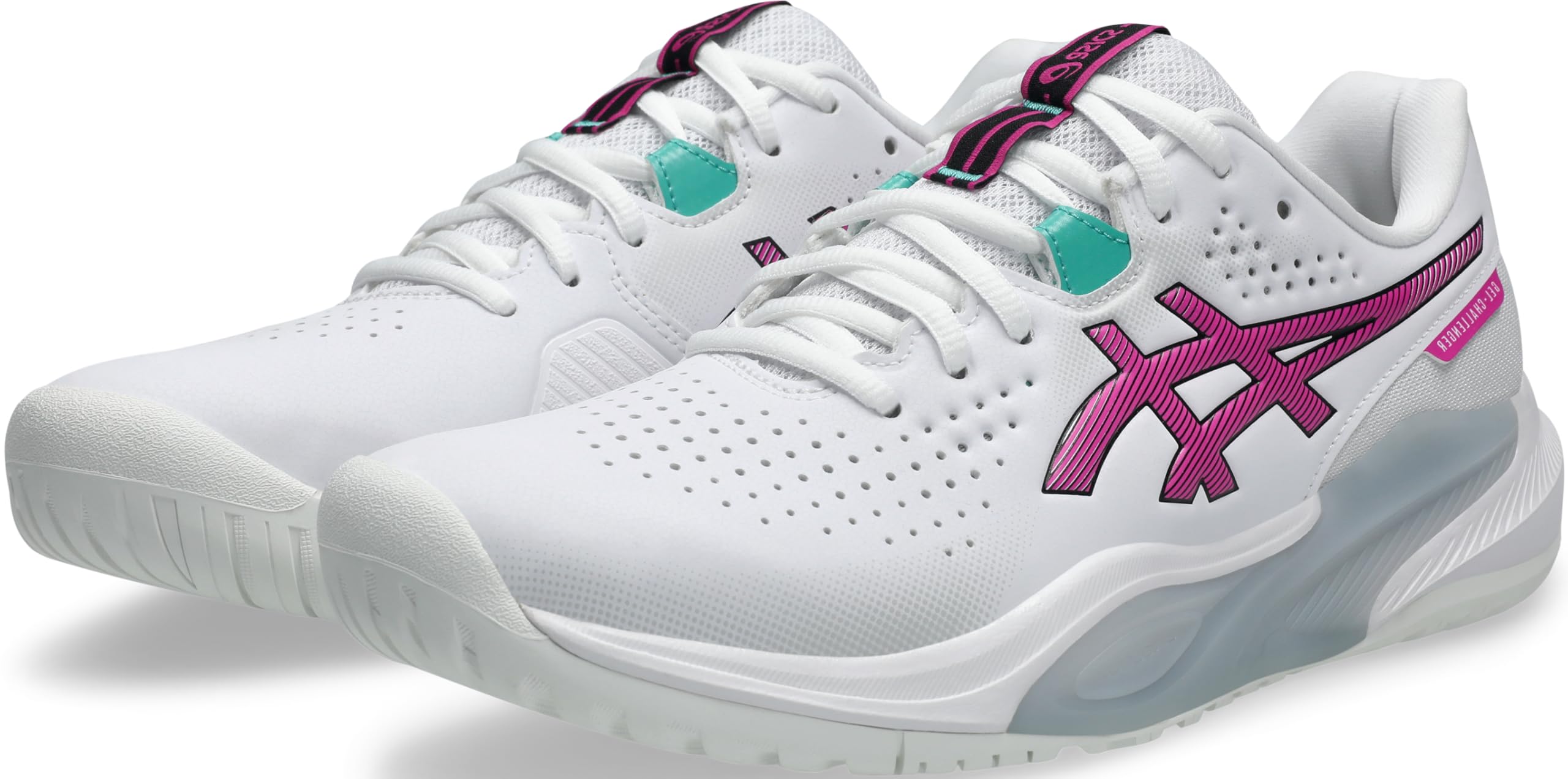 ASICS Mens Gel-Challenger 15 Sneaker, White Digital Sakura, 6.5 UK